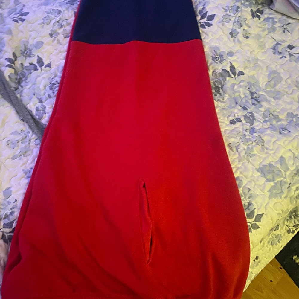 Womens ted blue grey sweatpants PINK brand says S/M but more like L